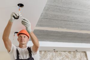 Downlight electrician